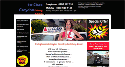 Desktop Screenshot of croydondrivingschool.co.uk